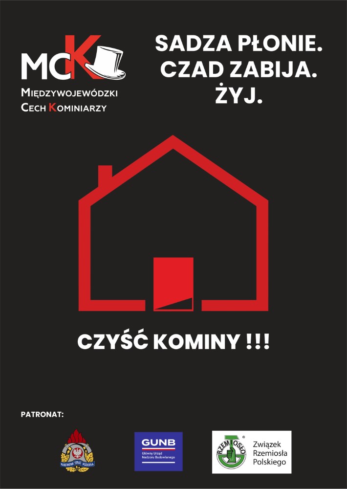 “Sadza płonie. Czad zabija. Żyj.”
