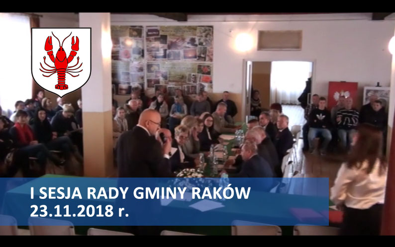 I sesja rady gminy rakow 2018