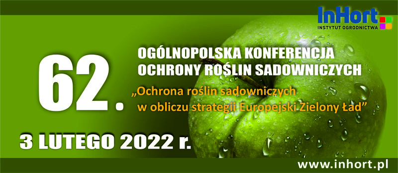 baner - 62. ogólnopolska koferencja ochrony roślin sadowniczych 