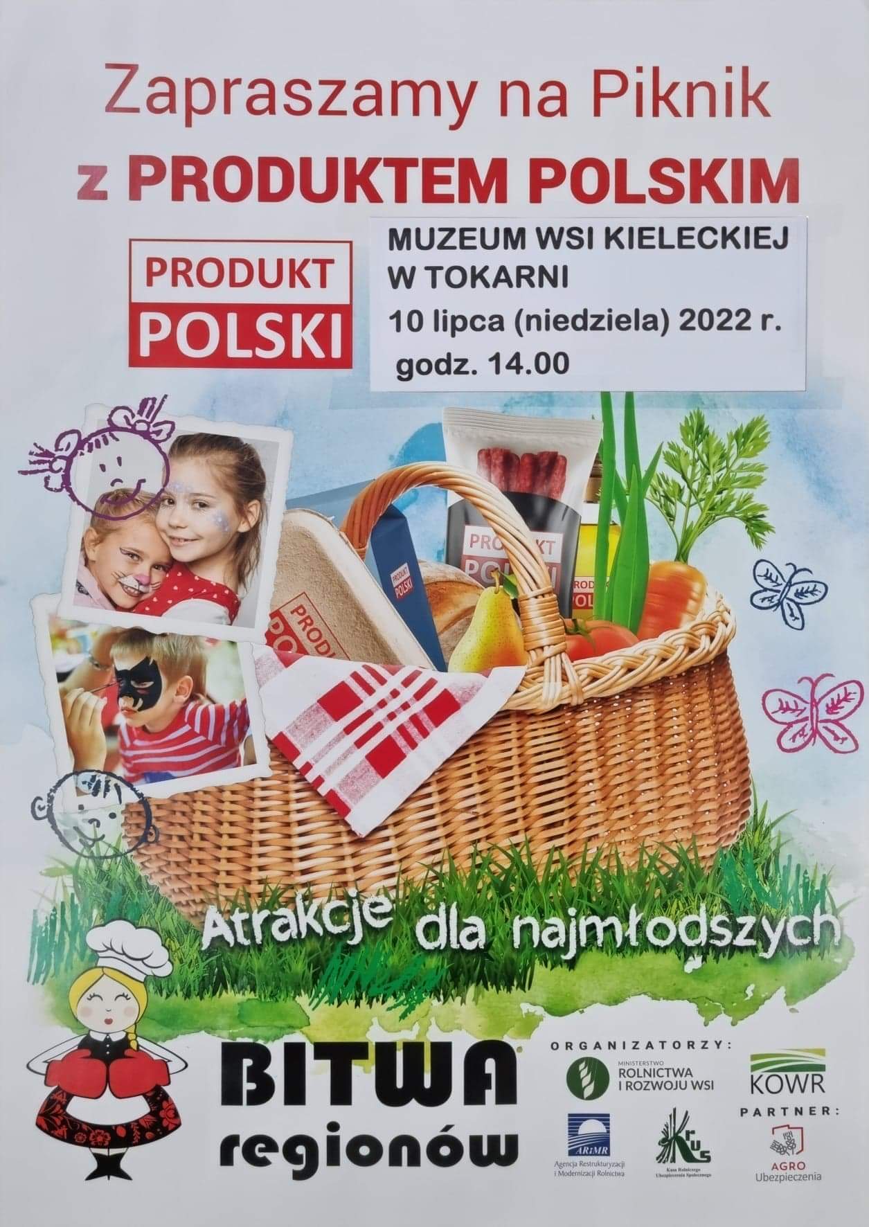 001 Plakat Piknik z produktem polskim