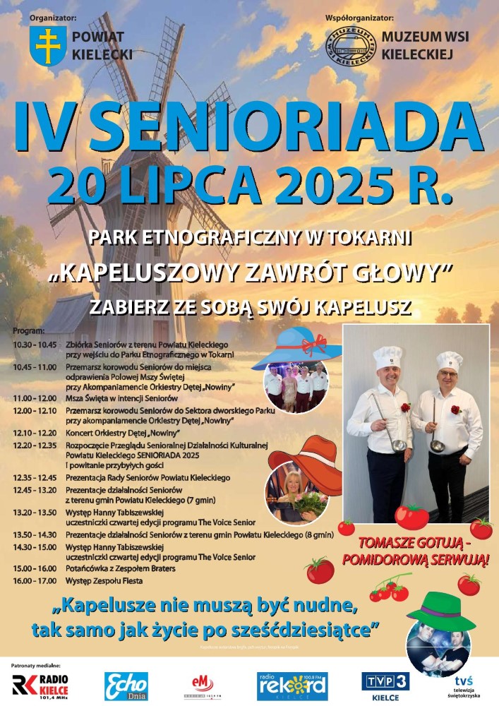 plakat Senioriada 2025