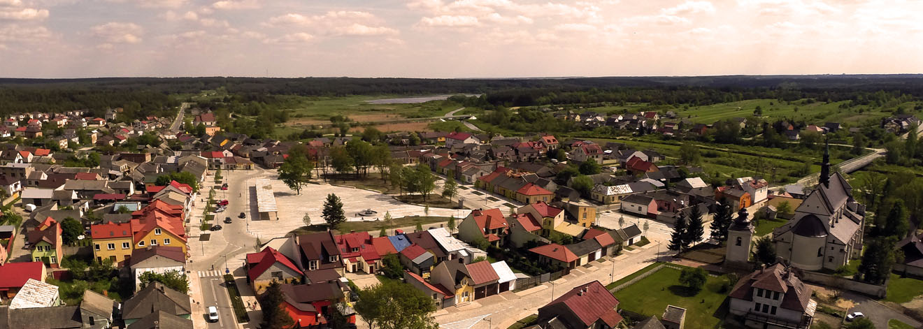 Raków - widok na Rynek